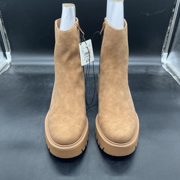 A.n.a. womens Marie Cognac bootie size 8.5 M NEW - Picture 3 of 8